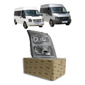Farol Cromado Elétrico Ford Transit 2009 2010 A 2014 Novo Direito/passageiro