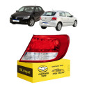 Lanterna Sinaleira Traseira Gol G5 2009 2010 2011 2012 Ld Direito/passageiro Vermelho