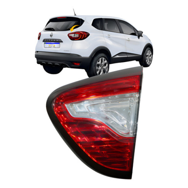 Lanterna Renault Captur 2017 2018 2019 2020 2021 2022 L.d Direito Vermelho