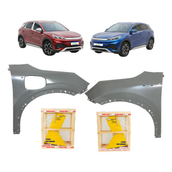 Par Paralama Byd Yuan Plus 2023 2024 2025 2026 Novo