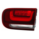 Par Lanterna Tampa Citroen C4 Cactus 2019 20 21 22 23 2024 Ambos Lados Vermelho Cristal