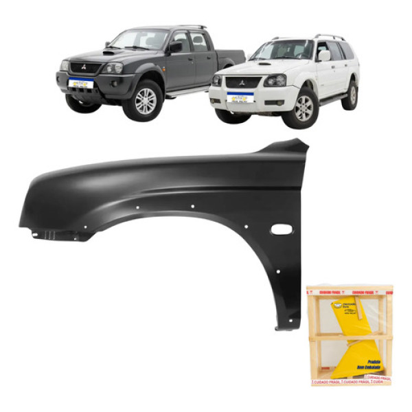 Paralama L200 Pajero Sport Outdoor 2004 2005 2006 A 2012 L.e