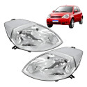 Farol Ford Ka Cromado 2008 2009 2010 2011 2012 2013 Novo