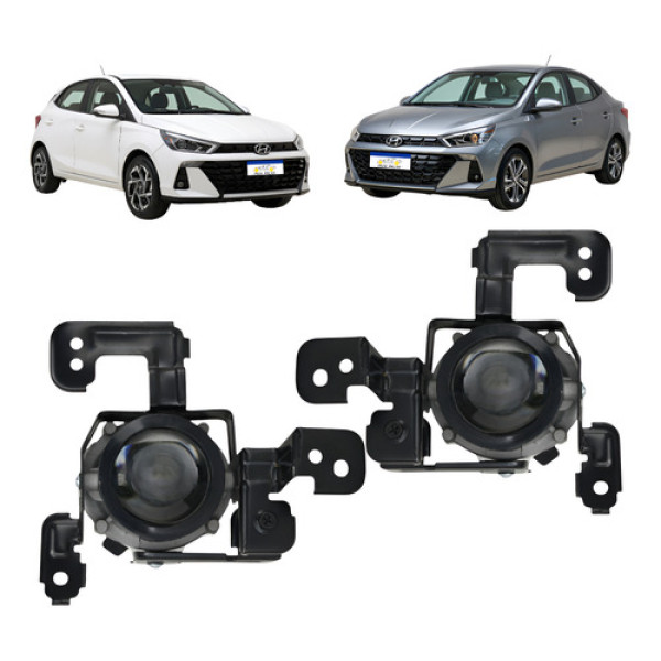 Par Farol Milha Cibie Auxiliar Hb20 2023 2024 2025 2026 Novo Cristal