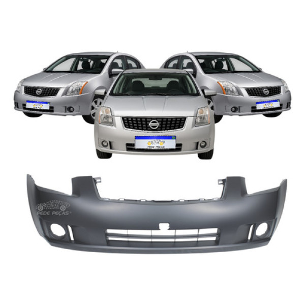 Parachoque Dianteiro Nissan Sentra 2007 2008 2009 Novo