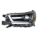 Farol Toyota Hilux 2021 2022 2023 24 Full Led Moldura Cinza