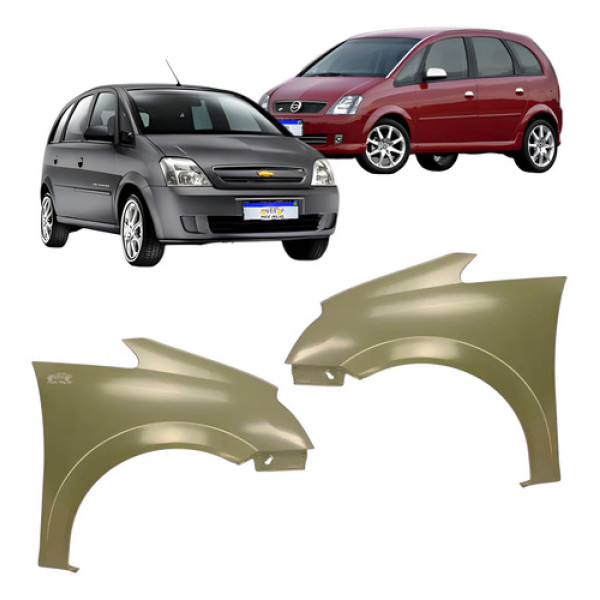 Paralama Chevrolet Meriva 2003 2004 2005 2006 2007 A 2012