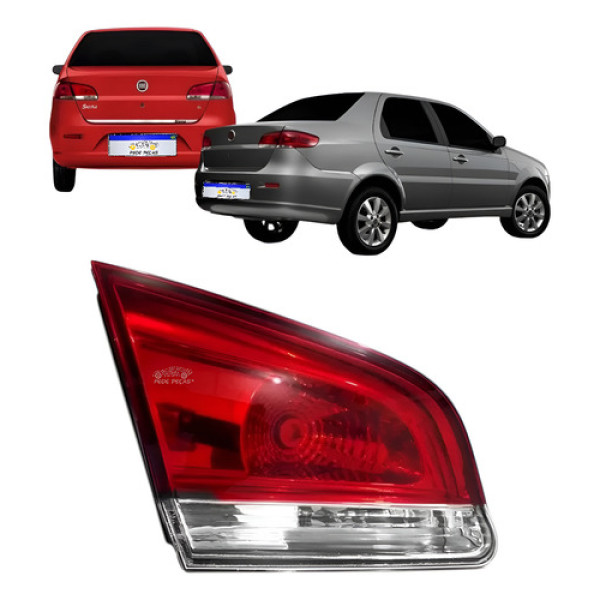 Lanterna Fiat Siena 2008 2009 2010 2011 2012 2014 2015 16 Ld