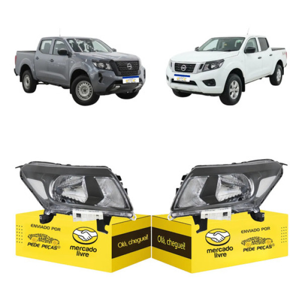 Par Farol Sinaleira Nissan Frontier 2017 2018 2019 2020 2021 Ambos Lados