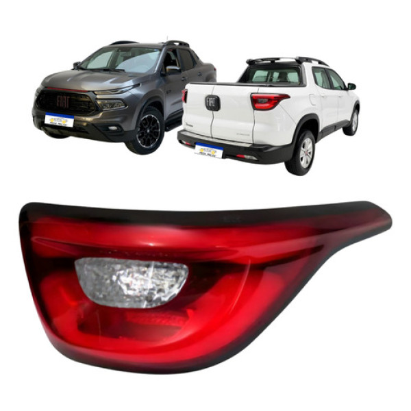 Lanterna Traseira Fiat Toro 2016 2017 A 2025 C/ Led Novo 