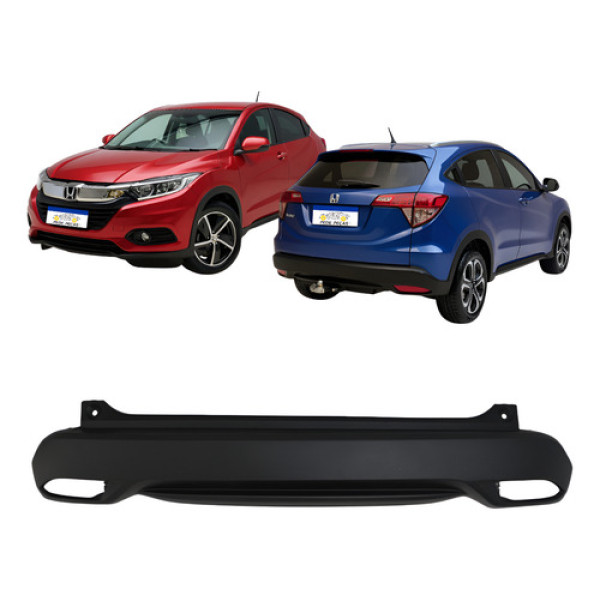 Parachoque Traseiro Honda Hr-v 2015 A 2021 S/furo Sensor