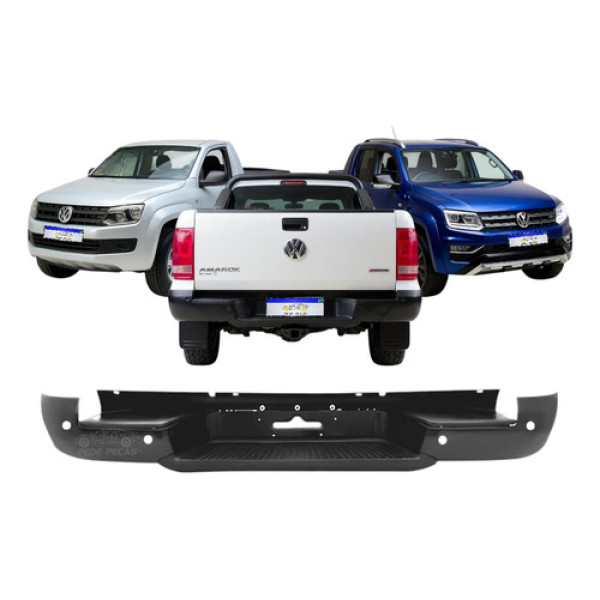 Para-choque Traseiro Vw Amarok 2010 2011 2012 A 2024 Novo