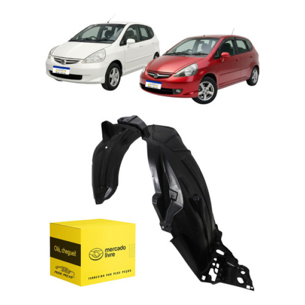 Parabarro Esquerdo Dianteiro Fit 2003 04 2005 2006 2007 2008