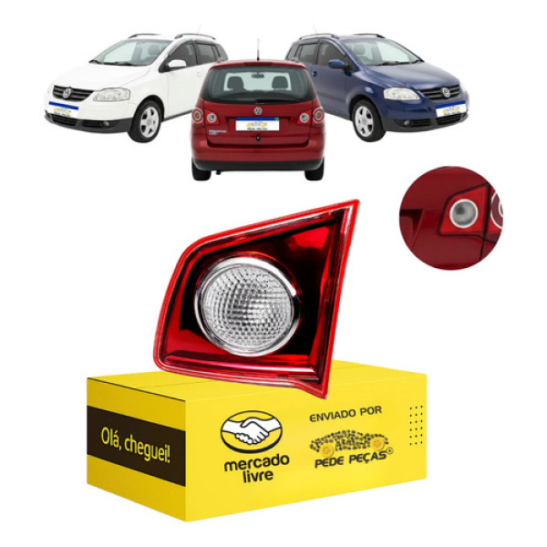 Lanterna Sinaleira Tampa Vw Spacefox 2006 07 08 09 2010 Ld Direito/passageiro