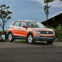 Parachoque Volkswagen T-cross 2019 2020 A 2024 C/furo Sensor