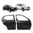 Par Porta Dianteira E Traseira Nissan Kicks 2017 A 2024 L.d Preto Traseira Direito/passageiro