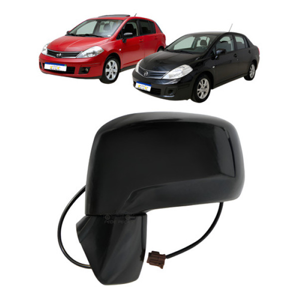 Retrovisor Le Nissan Tiida 2008 2009 2010 A 2013 Elétrico  Esquerdo