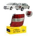 Sinaleira Traseira Direita Fiat Stilo 2002 03 04 05 06 2007 Direito/passageiro Vermelho Cristal