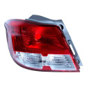 Sinaleira Traseira Onix 2013 14 15 16 Joy 17 2018 Cristal Le Esquerdo/motorista Vermelho/cristal