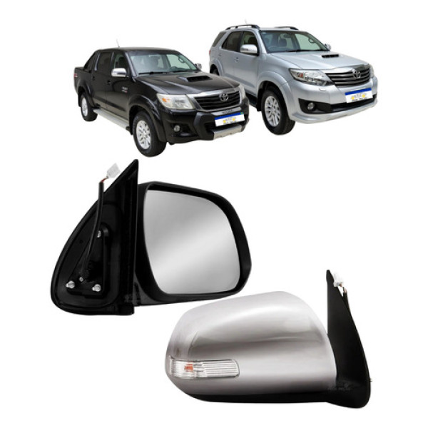 Retrovisor Toyota Hilux Sw4 2012 2013 2014 2015 C/pisca Ld 
