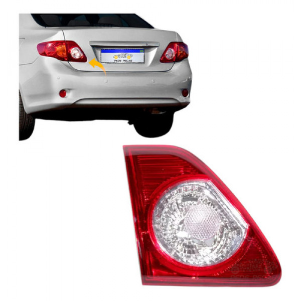 Lanterna Da Tampa Toyota Corolla 2008 2009 A 2011 Le