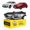 Farol Esquerdo Vw Polo 2023 2024 2025 2026 Full Led Esquerdo/motorista