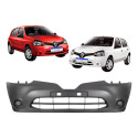Parachoque Dianteiro Renault Clio 2013 2014 2015 2016 Novo - Preto