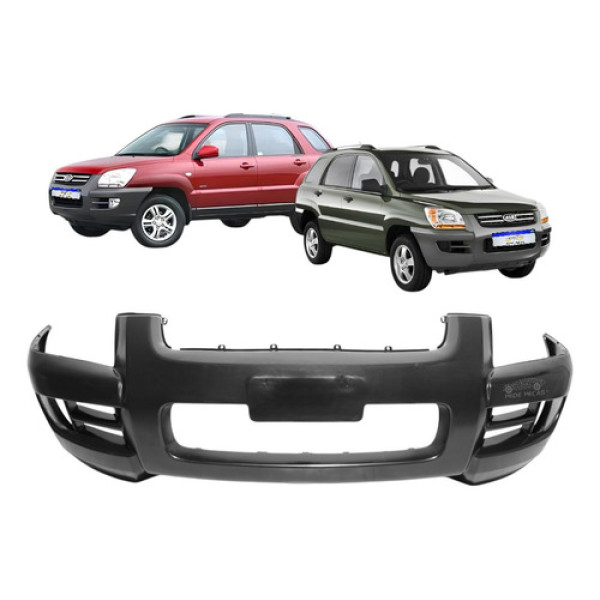 Parachoque Kia Sportage Ex Lx 2005 2006 2007 2008 Preto