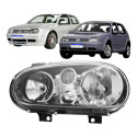 Par Farol Volkswagen Golf 2001 2002 A 2007 Sem Auxiliar Novo