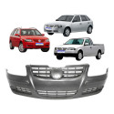 Parachoque Gol Saveiro Parati G4 2006 2007 2008 2009 A 2014 Preto