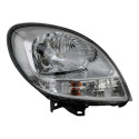 Par Farol Renault Kangoo 2009 A 2018 Cromado Pisca Cristal Ambos Lados