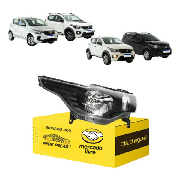 Sinaleira Fiat Mobi 2016 17 18 19 20 21 22 23 24 25 2026 Ld