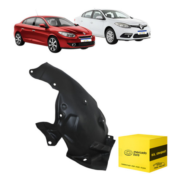 Parabarro Dianteiro Posterior Direito Fluence 2010 A 2018