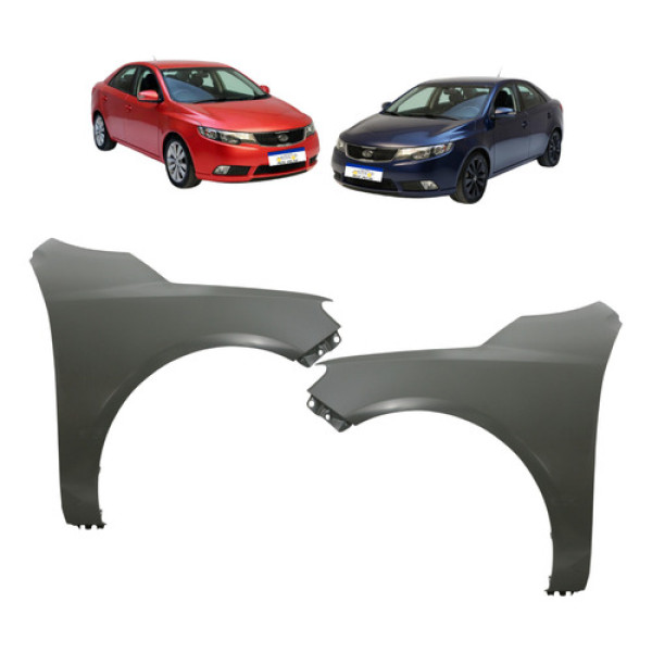 Paralama Kia Cerato 2009 2010 2011 2012 2013 2014 Novo Par