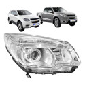 Par Farol S10 Trailblazer Ltz 2012 2013 A 2016 Com Projetor