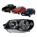 Farol Mascara Negra Fiat Palio Siena Strada 2004 A 2017 Le Esquerdo/motorista