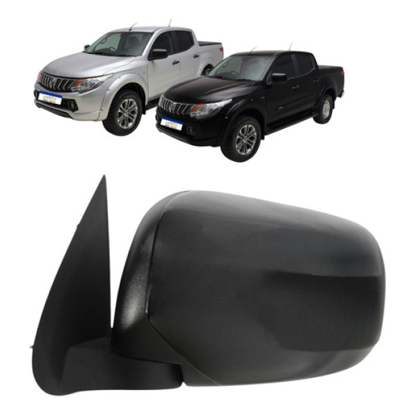 Retrovisor Manual Mitsubishi Triton 2016 2017 A 2022 S/pisca