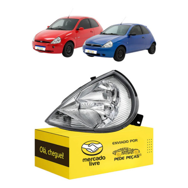Farol Sinaleira Ford Ka 1997 1998 1999 2000 A 05 06 2007 Le Esquerdo/motorista