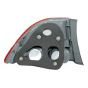 Kit Sinaleira Traseira Honda Civic 2007 2008 2009 2010 2011 Ambos Lados Vermelho Cristal