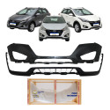 Parachoque Hb20x 2012 2013 2014 2015 Original Com Spoiler Preto