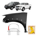 Paralama Toyota Hilux Sr Srv 2012 A 2015 C/ Furo Moldura