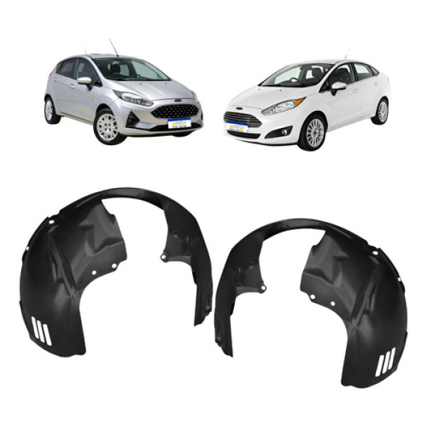 Par Parabarro Dianteiro Ford Fiesta Hatch 2014 A 2019