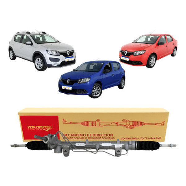 Caixa Setor Direção Hidráulico Renault Sandero 2014 A 2023 Caixa Setor Direção Hidráulico Renault Sandero 2014 A 2023