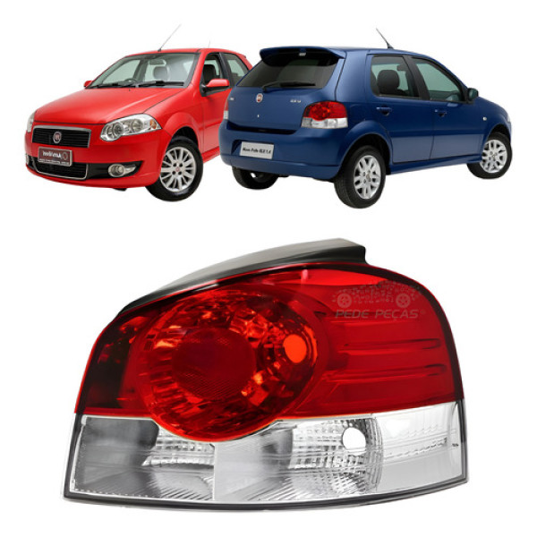 Lanterna Fiat Palio 2008 2009 2010 2011 Fire Elx Attractive