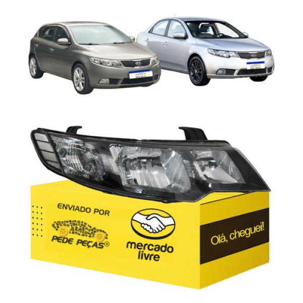 Farol Sinaleira Direito Kia Cerato 2009 2010 2011 2012 2013 Direito/passageiro