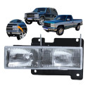 Farol Gm Silverado Superior 1993 94 95 96 97 98 99 A 2001 Le