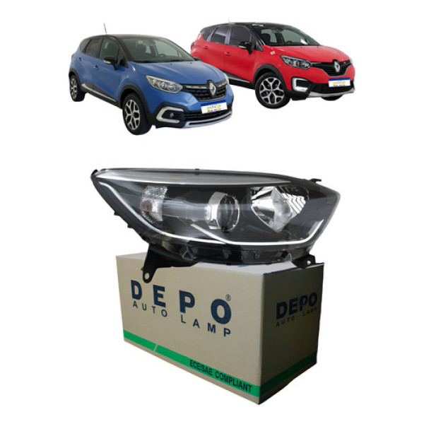 Farol Direito Captur 2017 2018 2019 2020 2021 Zen Intense Direito/passageiro Farol Direito Captur 2017 2018 2019 2020 2021 Zen Intense Direito/passageiro