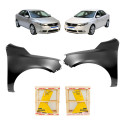Par Paralama Kia Cerato 2009 2010 2011 2012