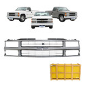 Grade Central Gm Silverado 1995 1996 97 98 99 A 2004 Cromada Cromado Brilhante