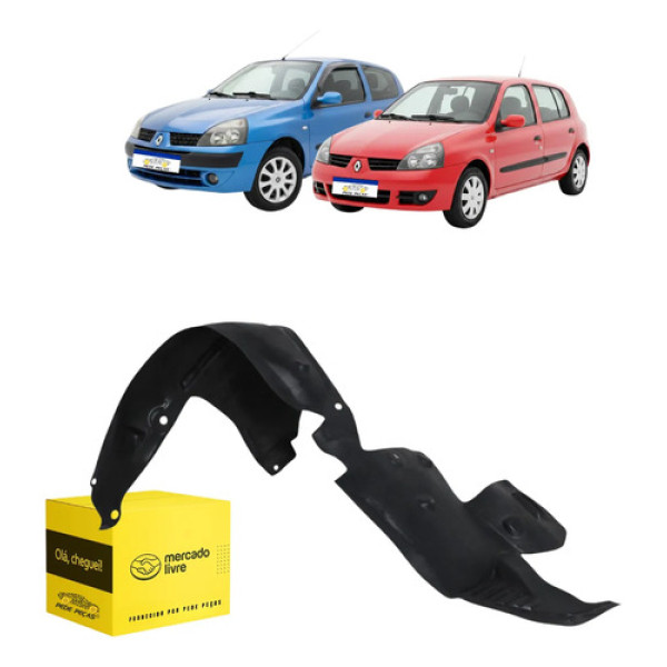 Parabarro Dianteiro Clio 2003 04 05 06 07 08 09 10 11 12 Le